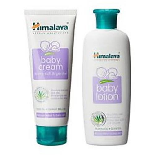 HIMALAYA BABY LOTION  200ML+BABY CREAM